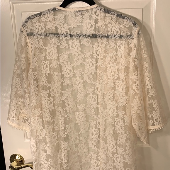 Express open face lace kimono - Picture 5 of 6